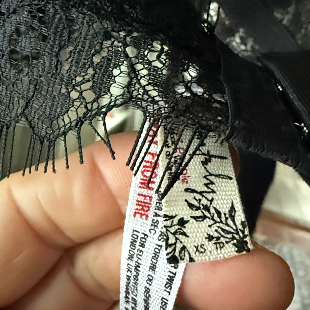 Free People eyelash bralette with adjustable straps - Picture 8 of 8